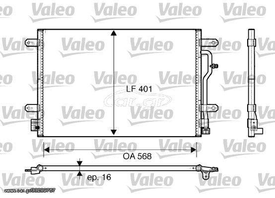 Συμπυκνωτής AC VALEO 817741