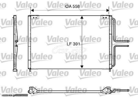 Συμπυκνωτής AC VALEO 816867