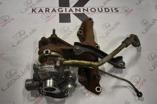 Toyota Yaris 1ND turbo,τουρμπίνα 1999-2005 με κωδικό 17201-33010