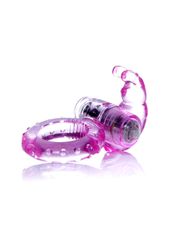 Rabbit Vibro CockRing Pink-thumb-5