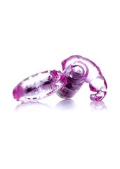 Rabbit Vibro CockRing Pink-thumb-2