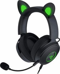 Razer Kraken Kitty V2 Pro - Black - Rgb - Usb 7.1 Gaming Headset - Kitty, Bear, Bunny Ears - (RZ04-04510100-R3M1)