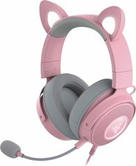 Razer Kraken Kitty V2 Pro - Quartz - Rgb - Usb 7.1 Gaming Headset - Kitty, Bear, Bunny Ears - (RZ04-04510200-R3M1)