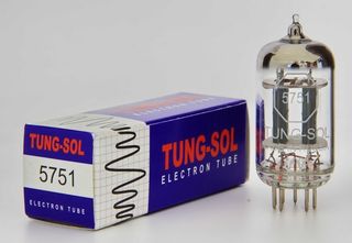 Tung-Sol Tube 5751 (~ 12AX7) Russia - TUNG-SOL electron tubes