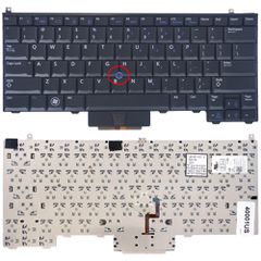 Πληκτρολόγιο Laptop Keyboard για Dell Latitude E4310 P6VGX 0P6VGX PP13S NSK-DSOUC 0C7FHD US No Frame Pointer Βlack (Κωδ.40001US)