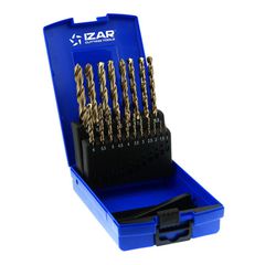 Σετ Τρυπάνια Κοβαλτίου IZAR HSS-Cobalt 5% DIN 338-N 19 τεμαχίων REF.1466