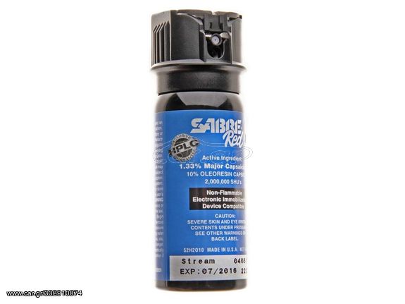 Pepper Spray Red Αφρού 52H2O10 MK3 54ml της Sabre 