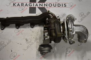 Toyota RAV4 2AD turbo,τουρμπίνα 2006-2012 με κωδικό 17201-26020