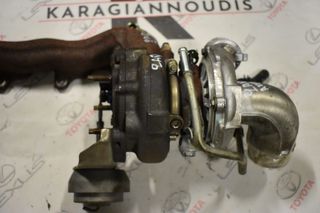 Toyota Avensis 2AD turbo,τουρμπίνα 2003-2009 με κωδικό 17201-0R010