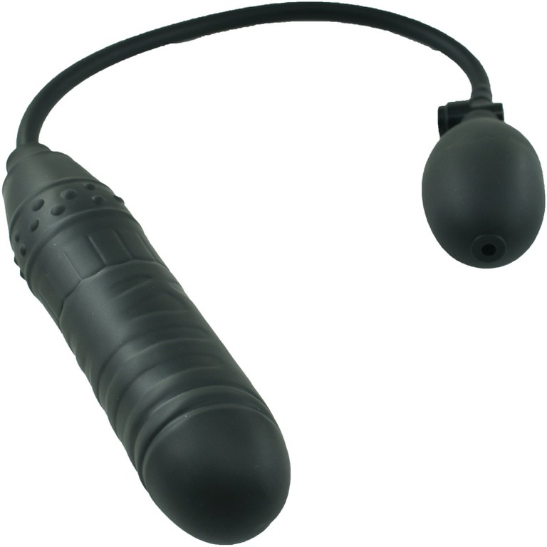 Inflatable Dildo, Black