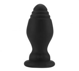 Anal Plug with Tail, 10 Vibration Modes, Remote Control, Silicone, USB, White-thumb-4