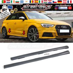 ΜΑΡΣΠΙΕ SET ΠΛΑΪΝΑ SPOILER AUDI A3 8V SPORTBACK | Street Boys - Car Tuning Shop |