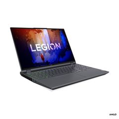 Lenovo Legion 5 Pro 6800H Notebook 40.6 cm (16") WQXGA AMD Ryzen™ 7 16 GB DDR5-SDRAM 512 GB SSD NVIDIA GeForce RTX 3060 Wi-Fi 6E (802.11ax) Windows 11 Home Grey