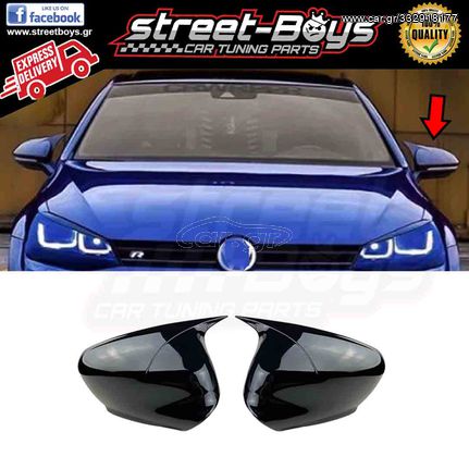 ΚΑΠΑΚΙΑ ΚΑΘΡΕΦΤΗ [BAT TYPE] VW GOLF 7 & 7.5 (2013-2020) | Street Boys - Car Tuning Shop |