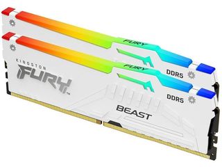 Kingston Fury Beast RGB 64GB DDR5 RAM με 2 Modules (2x32GB) και Ταχύτητα 6000 για Desktop (KF560C36BWEAK2-64) - Πληρωμή και σε έως 9 δόσεις