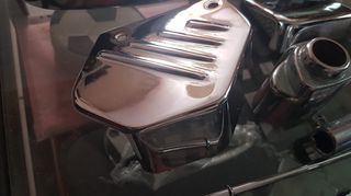 Κάλυμμα εμπρόσθιας δαγκάνα για όλα τα honda steed shadow -thumb-2