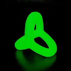 Phosphorescent - Glow Silicone Penis Ring