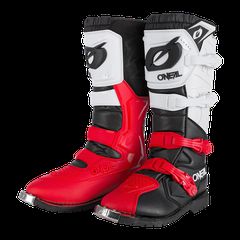 ΜΠΟΤΕΣ MX O'NEAL RIDER PRO ΚΟΚΚΙΝΟ ΜΑΥΡΟ ΑΣΠΡΟ 48 | ONEAL