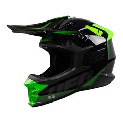 ΚΡΑΝΟΣ UFO Intrepid Helmet - Black/Green size LG..ΠΡΟΣΦΟΡΑ!!!