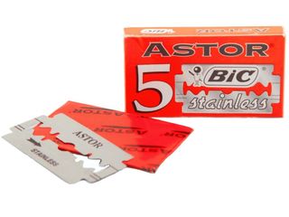 BIC ASTOR Stainless -Ανταλλακτικές λεπίδες Ασφαλείας (Συσκ. 5 τμχ.) 5201313015421