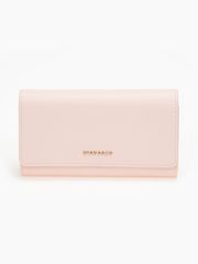 Γυναικείο πορτοφόλι με καπάκι - Ροζ
