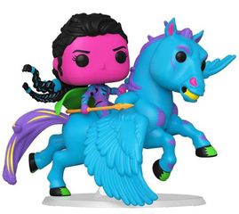 Funko Pop! Rides Deluxe: Marvel Avengers End Game Valkyriess Flight (Blacklight) (Special Edition) #86 Bobble-Head Vinyl Figures