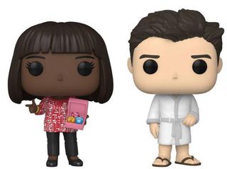 Funko Pop! 2-Pack Television: Parks and Recreation - Donna Ben Treat Yo Self (Special Edition) Vinyl Figures