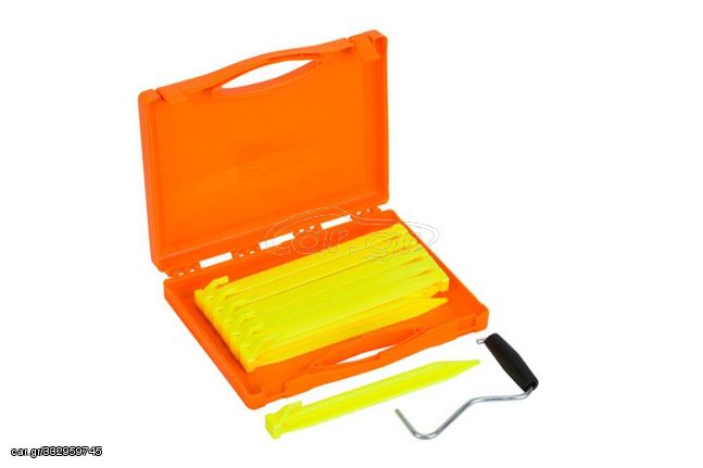 Πασαλάκια με Εξολκέα Bolt Plastic Peg Set 22x12cm Vango