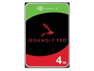 Seagate Ironwolf Pro 4TB HDD Σκληρός Δίσκος 3.5'' SATA III 7200rpm με 256MB Cache για NAS (ST4000NT001) - Πληρωμή και σε έως 9 δόσεις