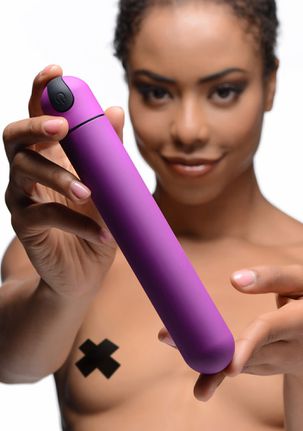XL Vibrating Bullet Rechargeable - Purple - XR Brands