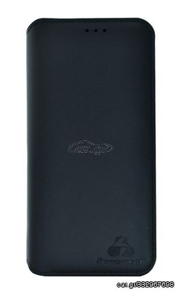 POWERTECH Θήκη Slim Leather για Xiaomi Redmi 6 Pro, μαύρη