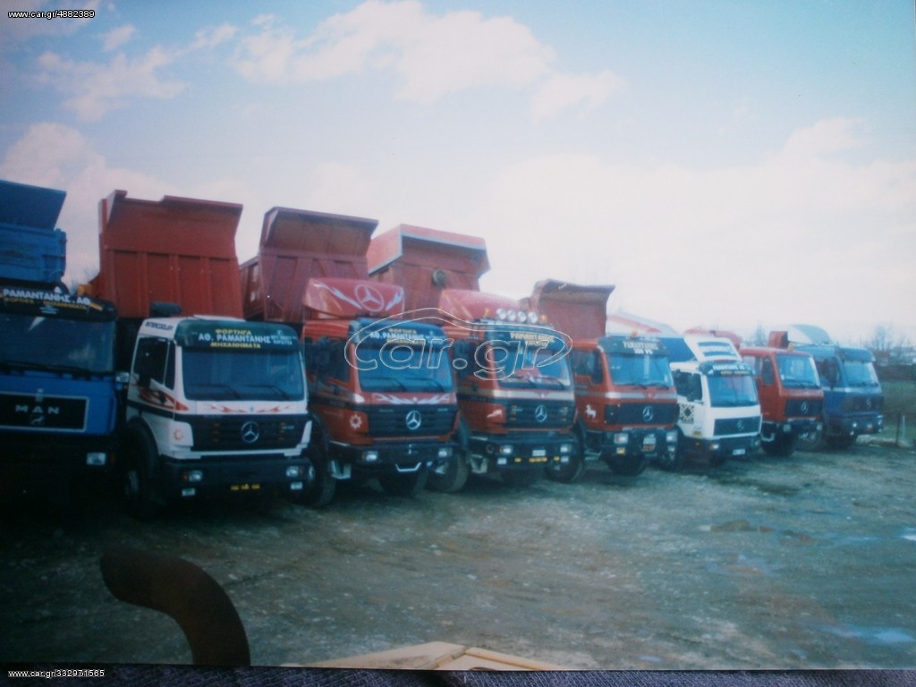 Ανατροπή Mercedes-Benz 1993 αγοραζω  φορτηγα3535/3538/3544