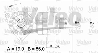 Δυναμό & εναλλάκτης ρεύματος VALEO 436260