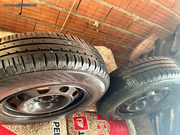 Πωλούνται 2 CONTINENTAL ζαντολάστιχα 175/80 R14 σε καλή κατάσταση 