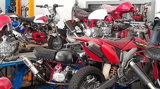sela gia honda  gorilla z50 skyteam MODIFYING GARAGE "since1993" TAKEGAWAGR - 4miniracingparts,gr