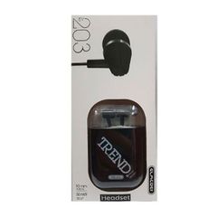 ELMCOEI ΑΚΟΥΣΤΙΚΑ EARPHONES EV-203 BLACK