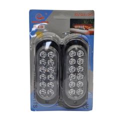 ΦΛΑΣ 9-30V LED ΣΕΤ 2 ΤΜΧ ΚΟΚΚΙΝΟ