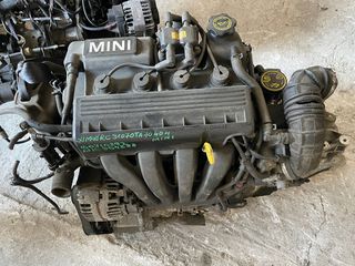 Mini cooper r50-53 1.600 16v μοτερ κινητηρας w10b16 