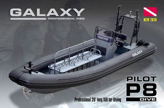 Galaxy '24 Pilot P8 Professional Aluminium RIB / Hypalon