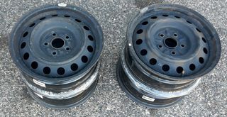 Ζάντες χαλύβδινες 16" από Toyota, 5x114.3, 4 τεμάχια-thumb-1