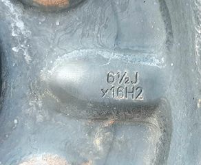 Ζάντες χαλύβδινες 16" από Toyota, 5x114.3, 4 τεμάχια-thumb-2