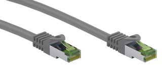 GOOBAY καλώδιο S/FTP CAT 8.1 61119, copper, AWG 26, LSZH, 7.5m, γκρι