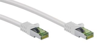 GOOBAY καλώδιο S/FTP CAT 8.1 61108, copper, AWG 26, LSZH, 7.5m, λευκό