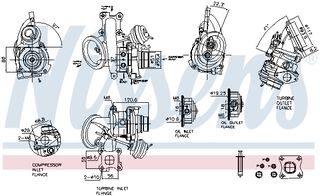 Turbocharger (New) FORD 2220961