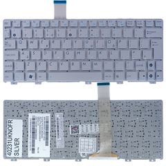 Πληκτρολόγιο Laptop Keyboard για  Asus EEE PC 1025 1025C 1025C-MU17-BK 1025C-MU17-WT 1025CE-M  (Κωδ.40231UKNOFRSILVER)