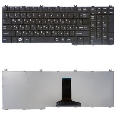Πληκτρολόγιο - Laptop Keyboard για Toshiba Satellite L350 A500 6037B0026902 6037B0026905 9J.N0A82.A01 9J.N9282.801 RU No Frame Βlack (Κωδ.40008RU)