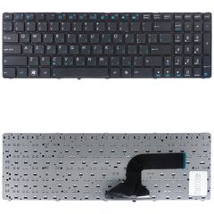 Πληκτρολόγιο Laptop Keyboard για Asus X75A X75SV X75U X75VB X75VC X75VD A73E G60 G60J G60JX G60VX G72 G72GX RU Black (Κωδ.40002RU)