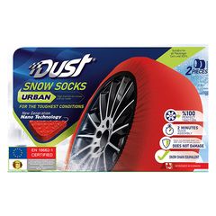 Αντιολισθητικές χιονοκουβέρτες Dust Urban XSmall για επιβατικά/4x4/SUV/Van 2τμχ