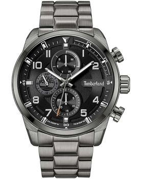 TIMBERLAND Henniker II Black Stainless Steel Bracelet