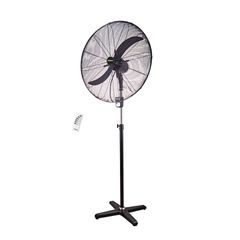 Primo PRSF-80523 Ανεμιστήρας Ορθοστάτης 30'' 75εκ. Βιομηχανικός Με Τηλεχειριστήριο 240W Μαύρος